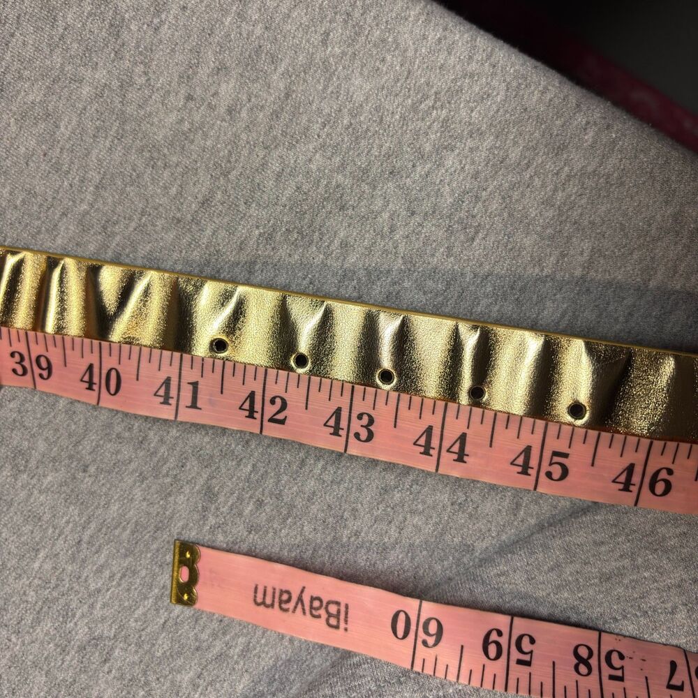 NWT Gold Textured Ruffled Belt 2XL - Picture 10 of 10
